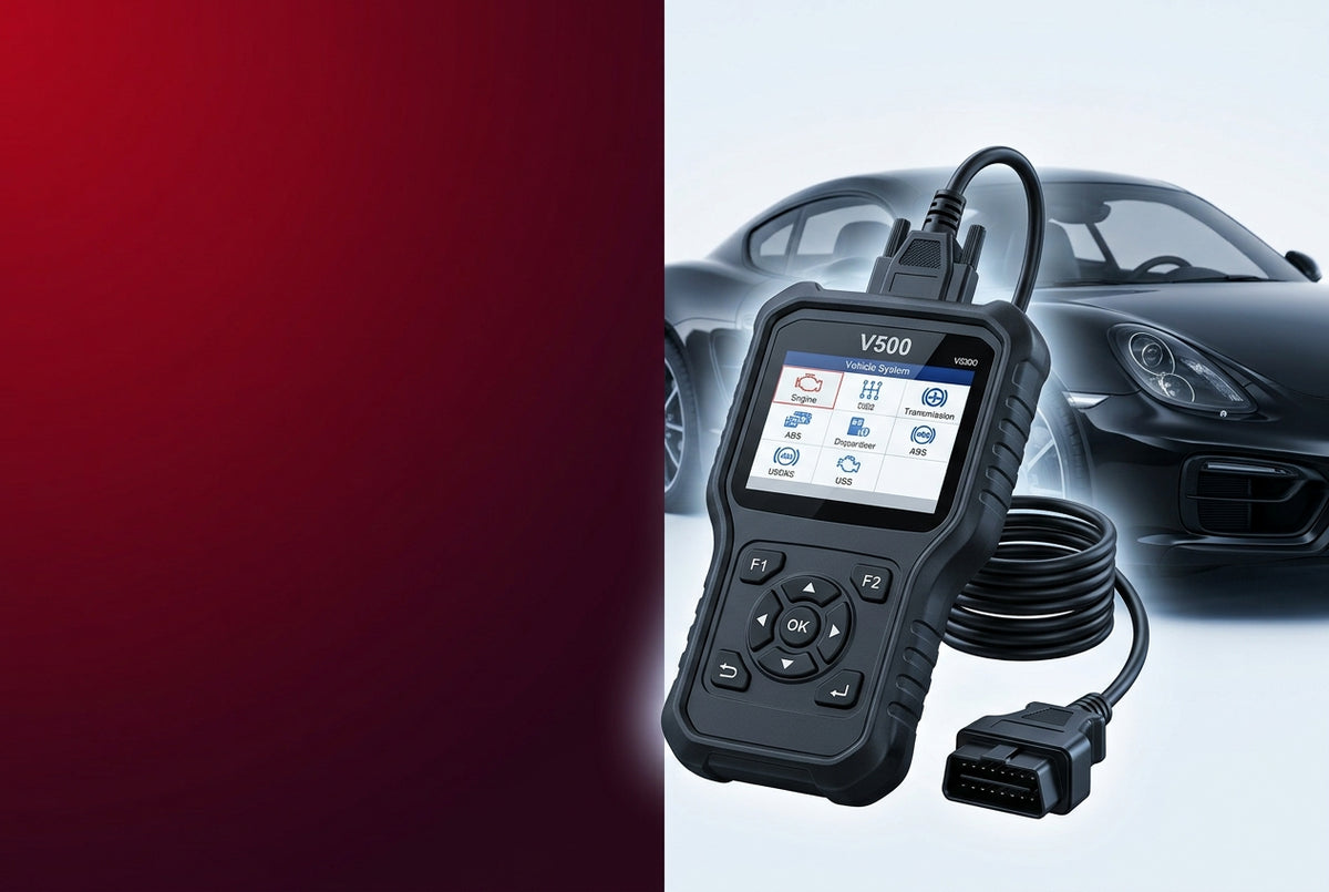 Valise diagnostic OBD2 V500 – Lecture et effacement codes défaut moteur – Compatible toutes marques