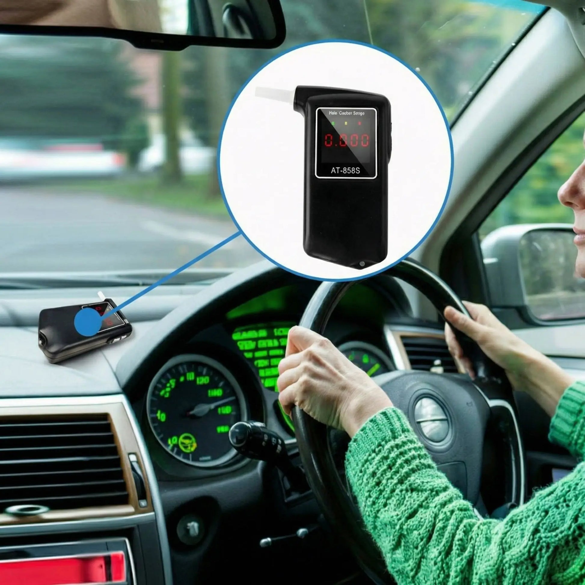 Alcootest numérique utilisation facile résultats fiables voiture