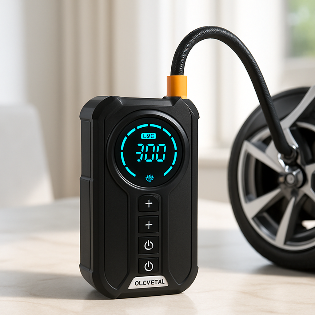 Booster batterie voiture UltraStart 10000mAh en utilisation démarrage moteur voiture capot ouvert