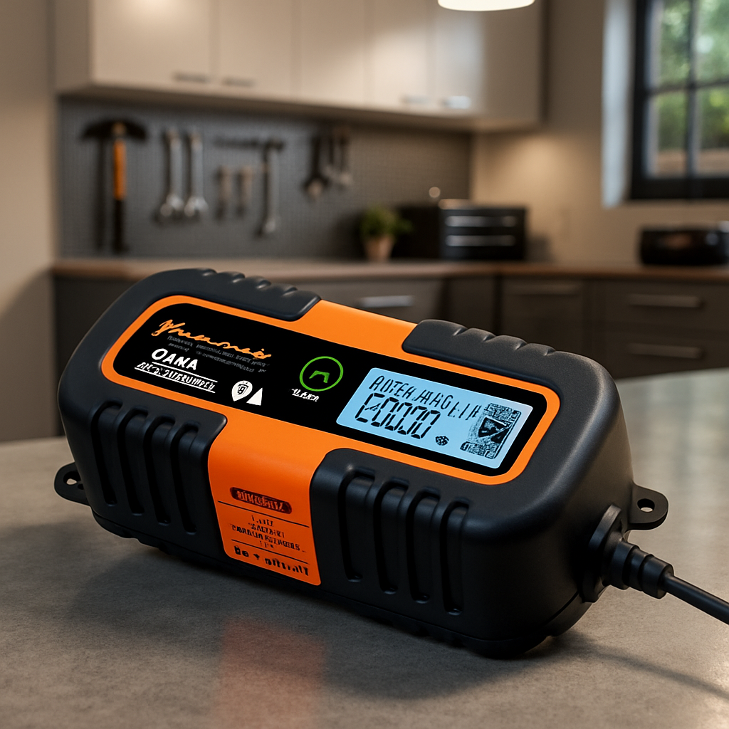 Chargeur batterie intelligent 12V 6A modes de charge automatiques