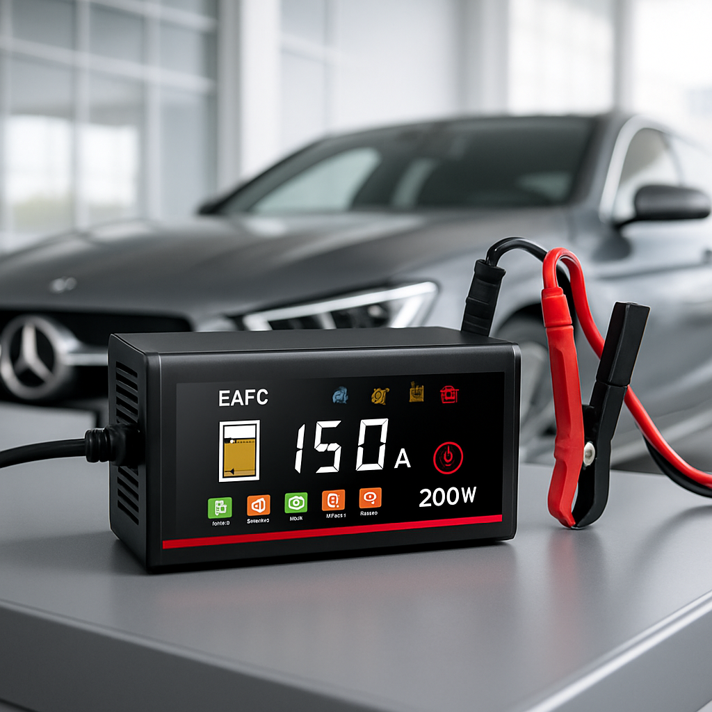 Chargeur de batterie intelligent Smartpower 12V détail des modes de charge automatiques