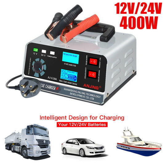 chargeur batterie voiture auto puissant