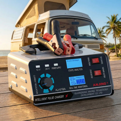 chargeur batterie voiture auto puissant toute saison