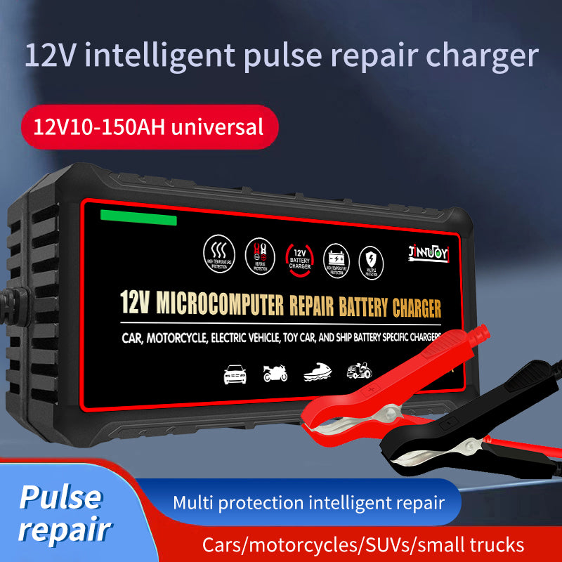 chargeur de batterie pour voiture  impulsive reparatrice
