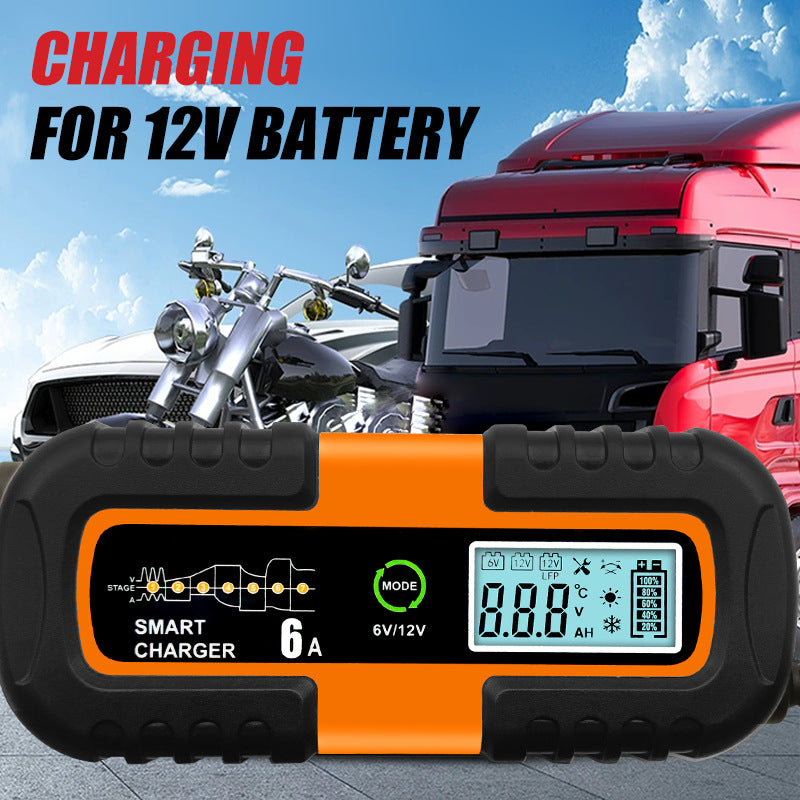 chargeur de batterie pour voiture intelligent douze v