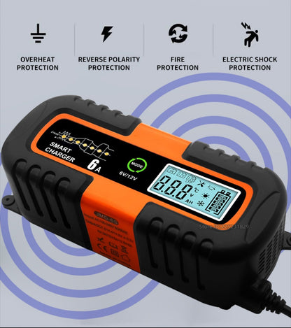 chargeur de batterie pour voiture intelligent multi-fonctionnel