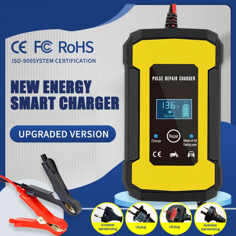 chargeur de batterie pour voiture oeuvre inventive multi cable alimentation