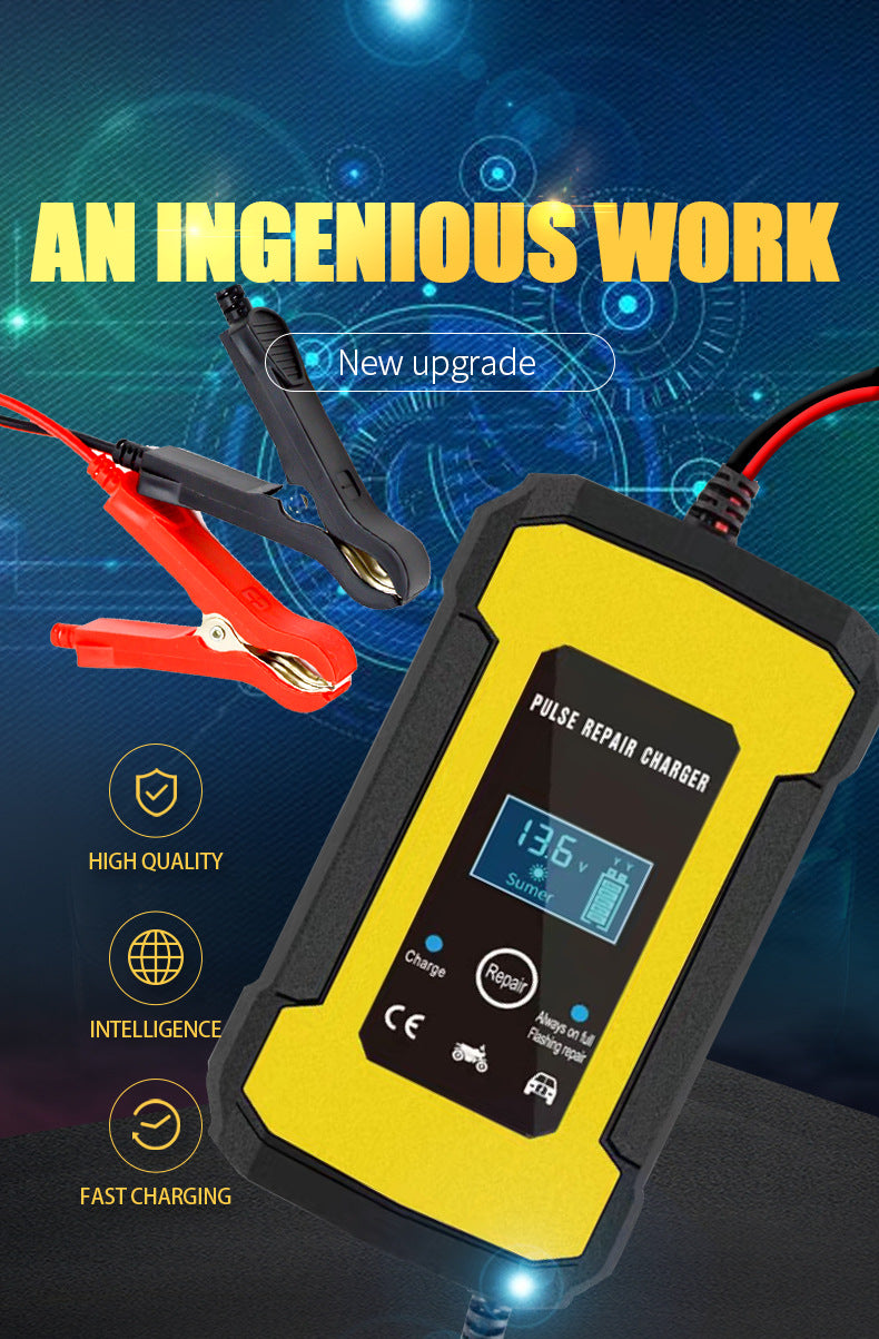 chargeur de batterie pour voiture oeuvre inventive