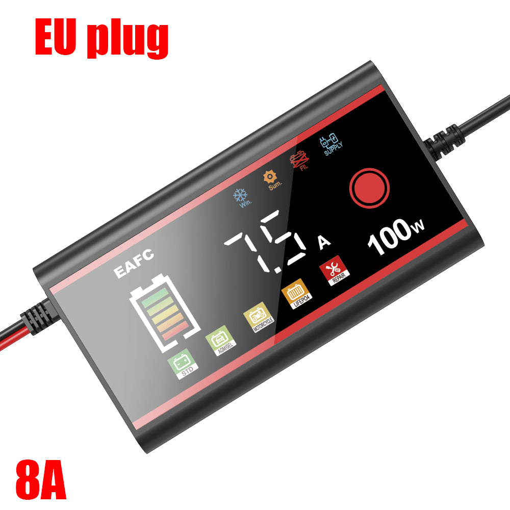 chargeur de batterie pour voiture universel boiter ignifuge fiche europeenne