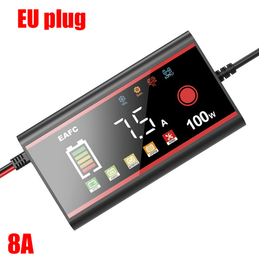 chargeur de batterie pour voiture universel boiter ignifuge fiche europeenne