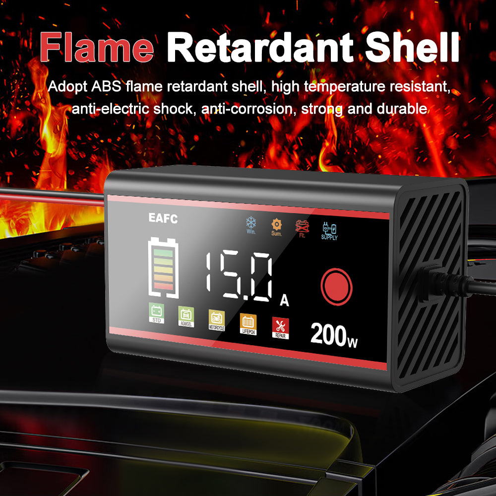 chargeur de batterie pour voiture universel boitier ignifuge