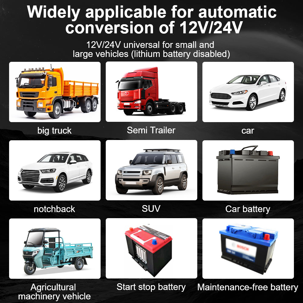 chageur de batterie voiture auto reparant conversion universelle