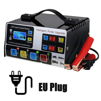 chargeur de batterie voiture boost energie prise europeenne