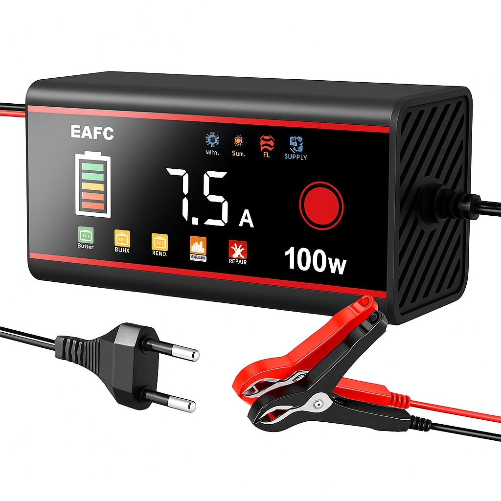 Chargeur Smartpower 12V avec affichage LED mode de charge intelligent
