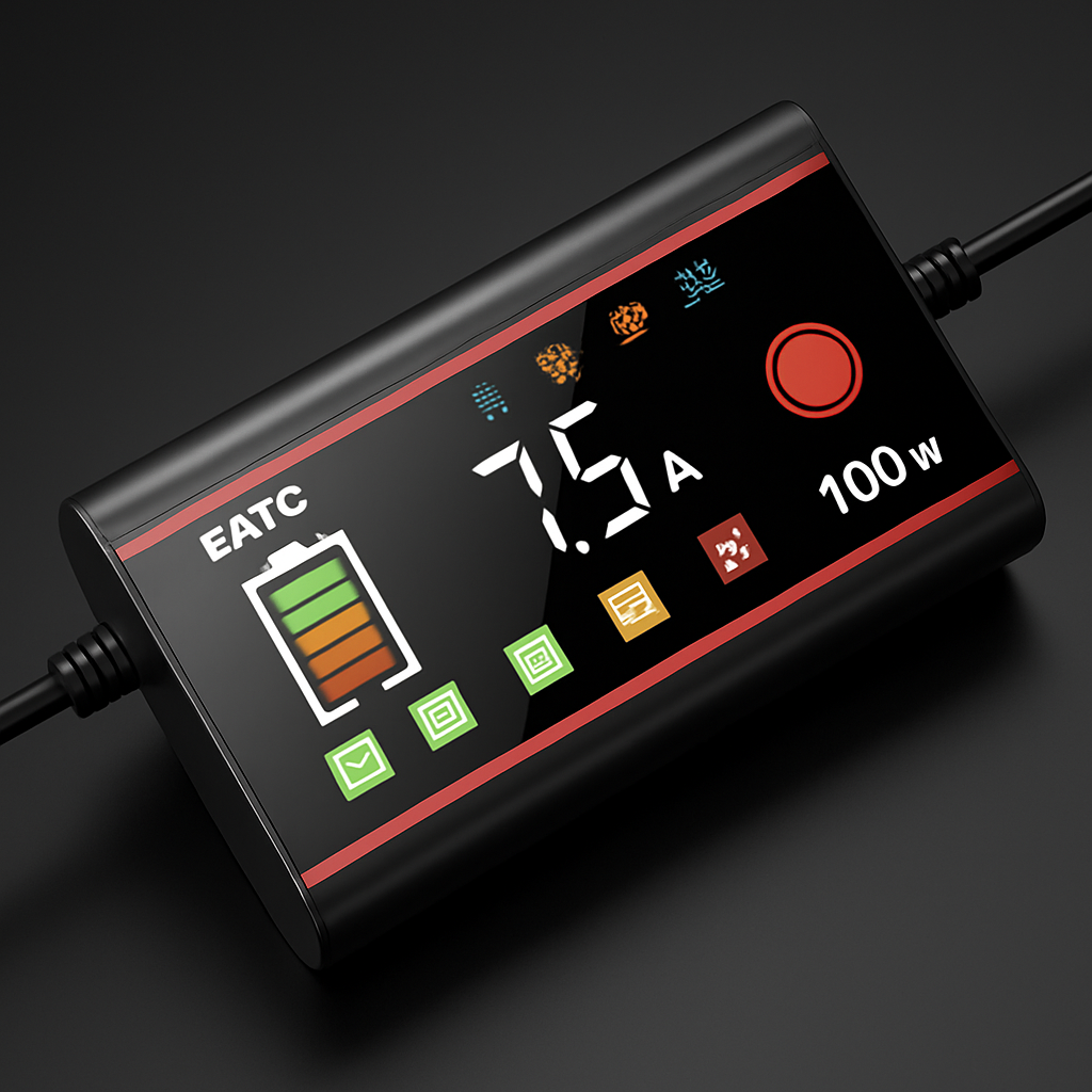 Chargeur batterie voiture Smartpower 12V – emballage et contenu de la boîte