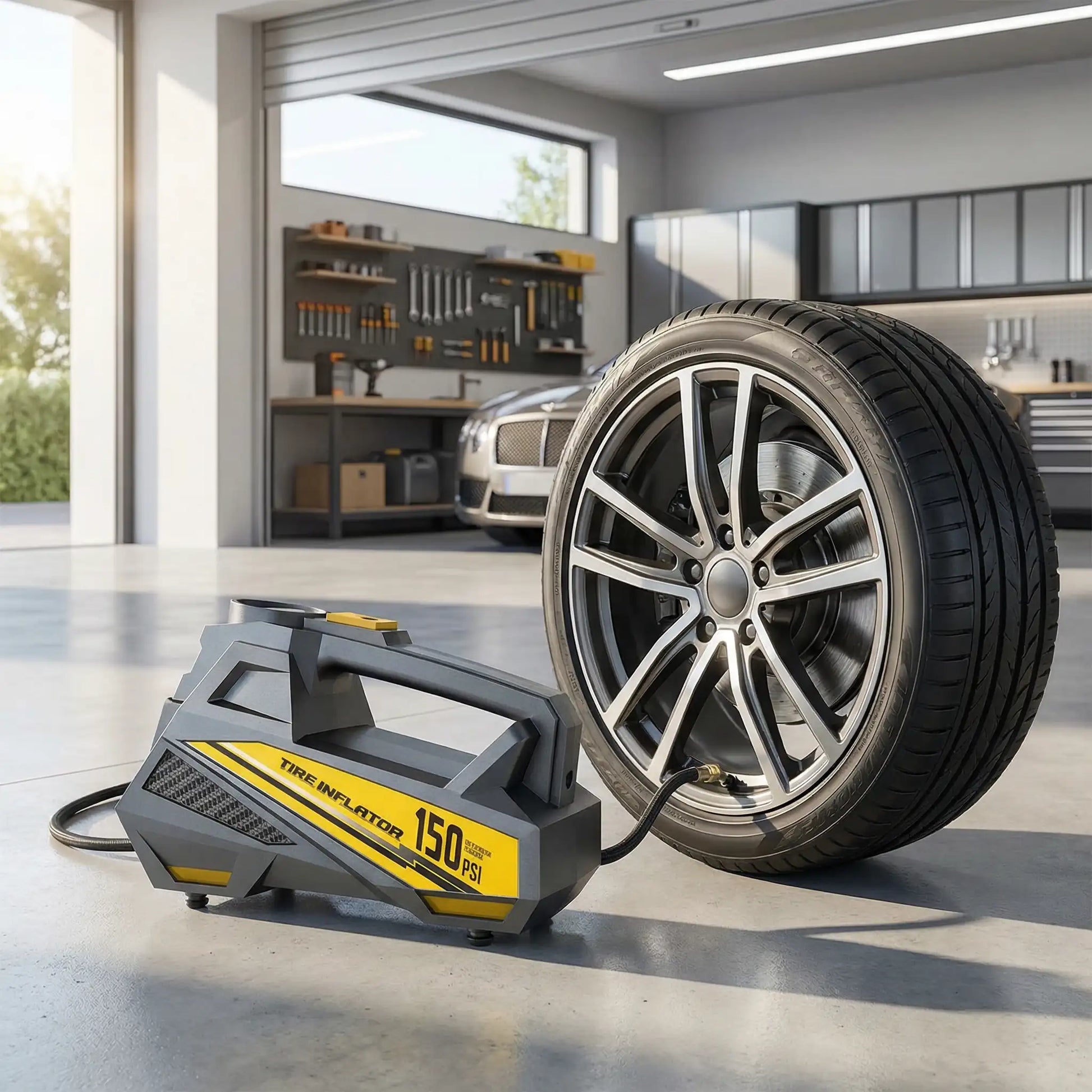 Compresseur portatif SpeedAir voiture tuyau d'air flexible pour gonflage précis des pneus 150PSI