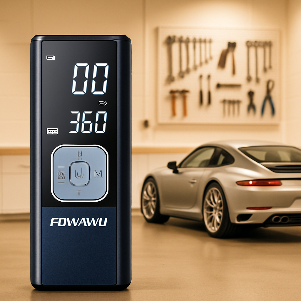 Compresseur portatif voiture UltraPSI 12V gonfleur pneu portable avec écran digital et arrêt automatique