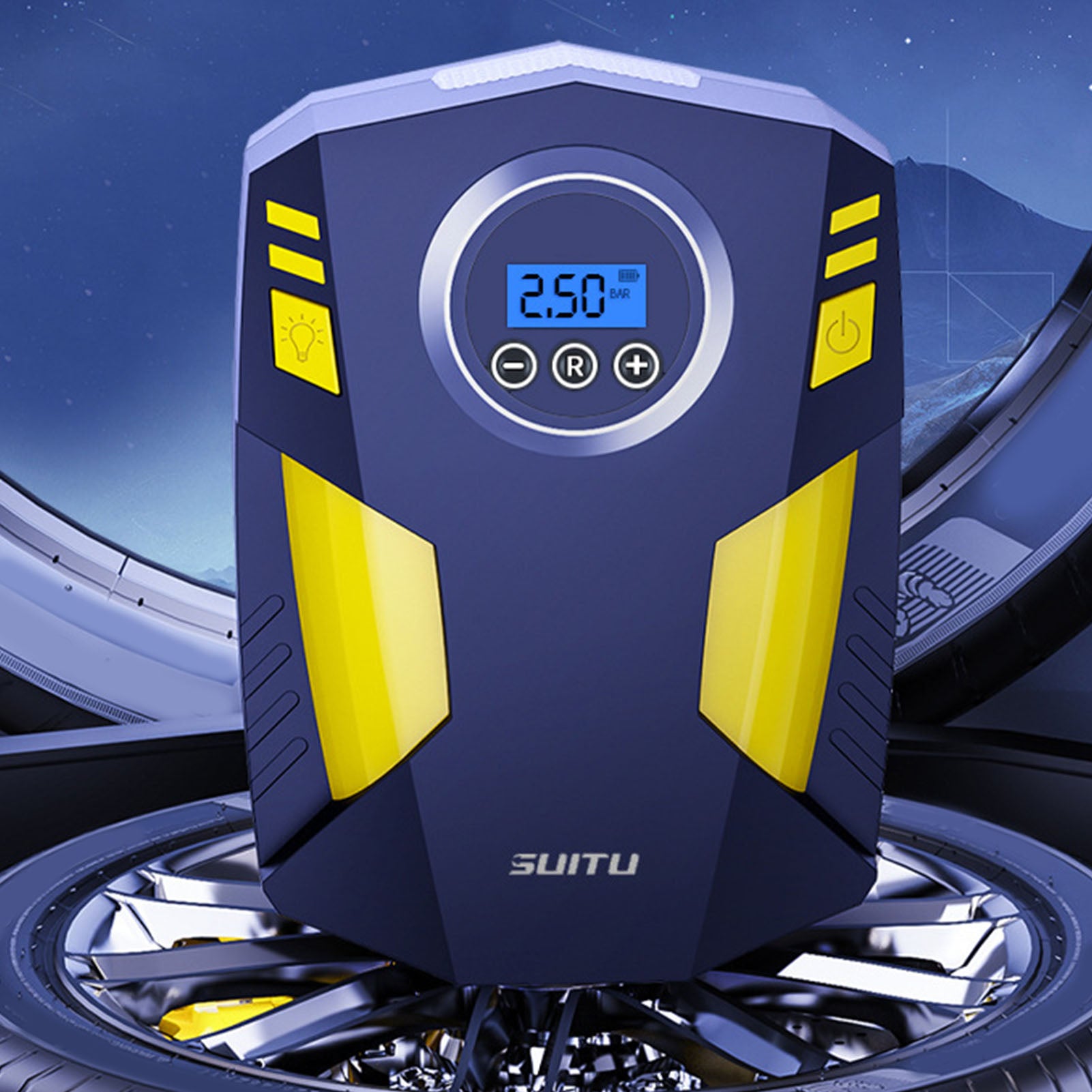 compresseur portatif voiture verticale