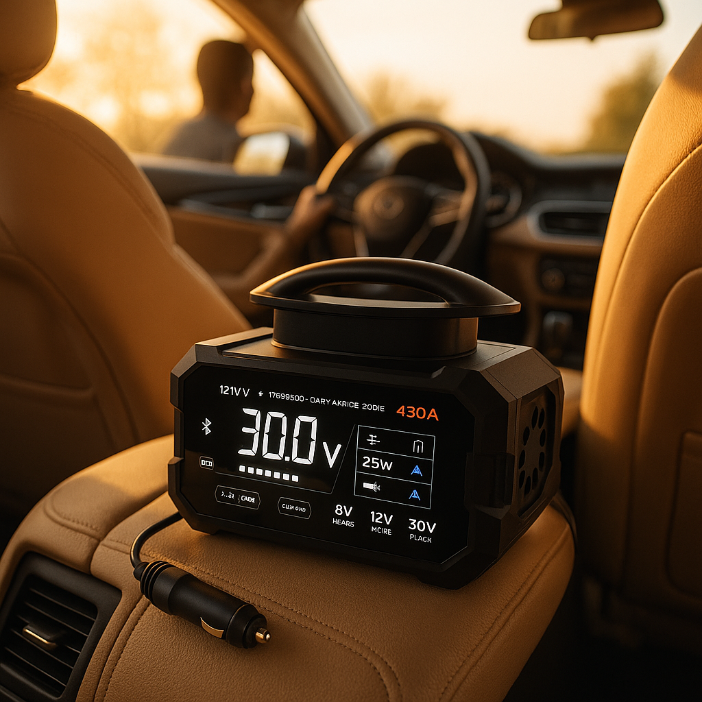 Chargeur de batterie intelligent pour voiture  | recharge automatique