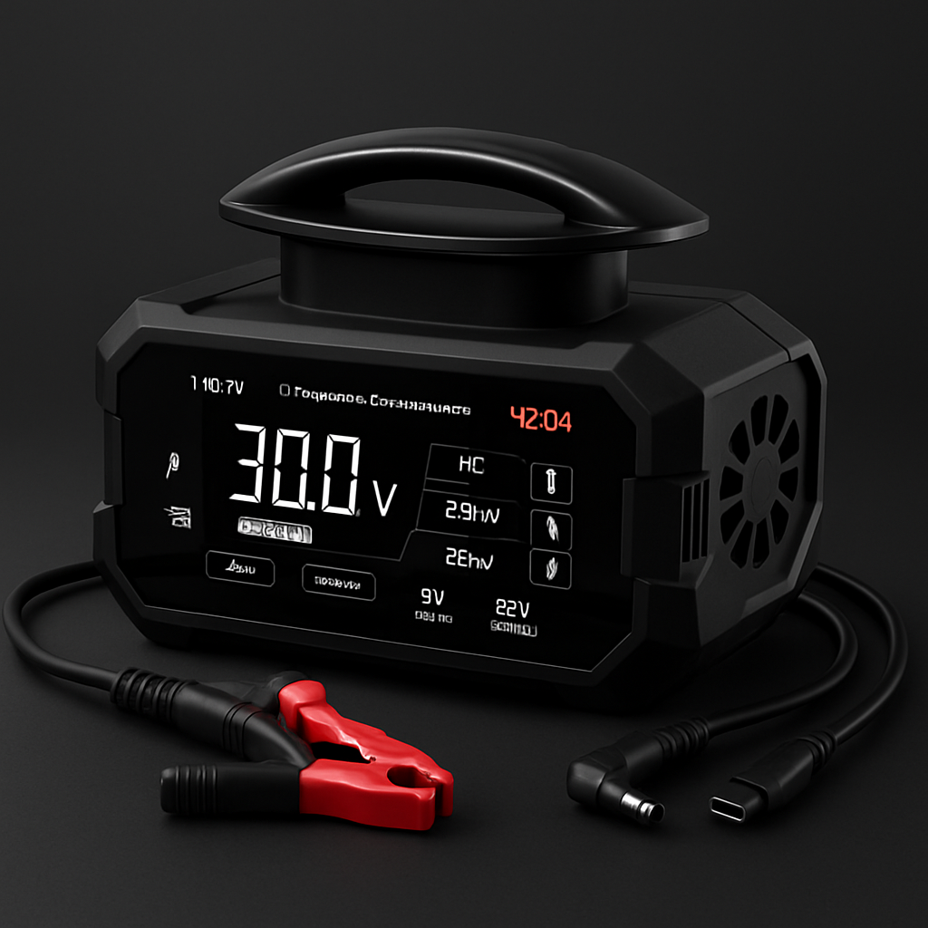 Chargeur de batterie intelligent pour voiture  | recharge automatique