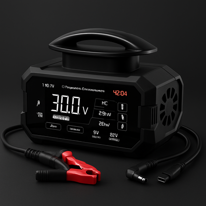 Chargeur de batterie intelligent pour voiture  | recharge automatique