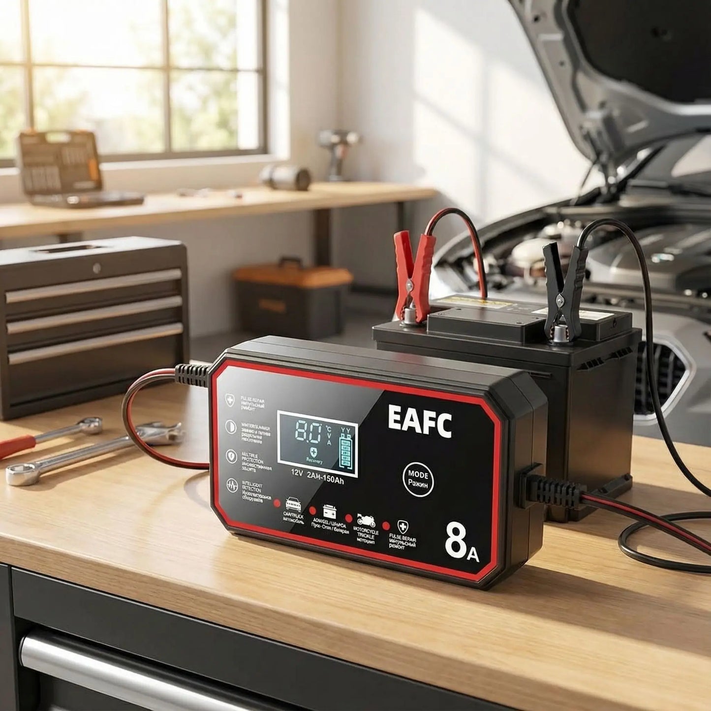 Chargeur de batterie de voiture | réparation intelligente