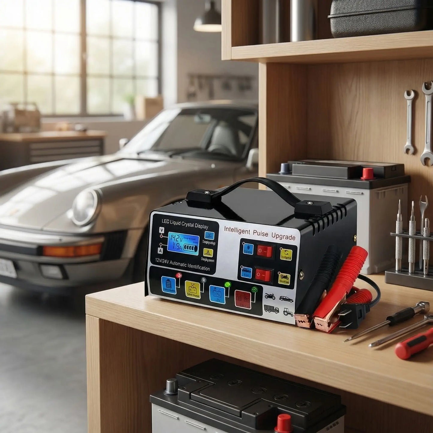 Chargeur de batterie voiture | charge rapide