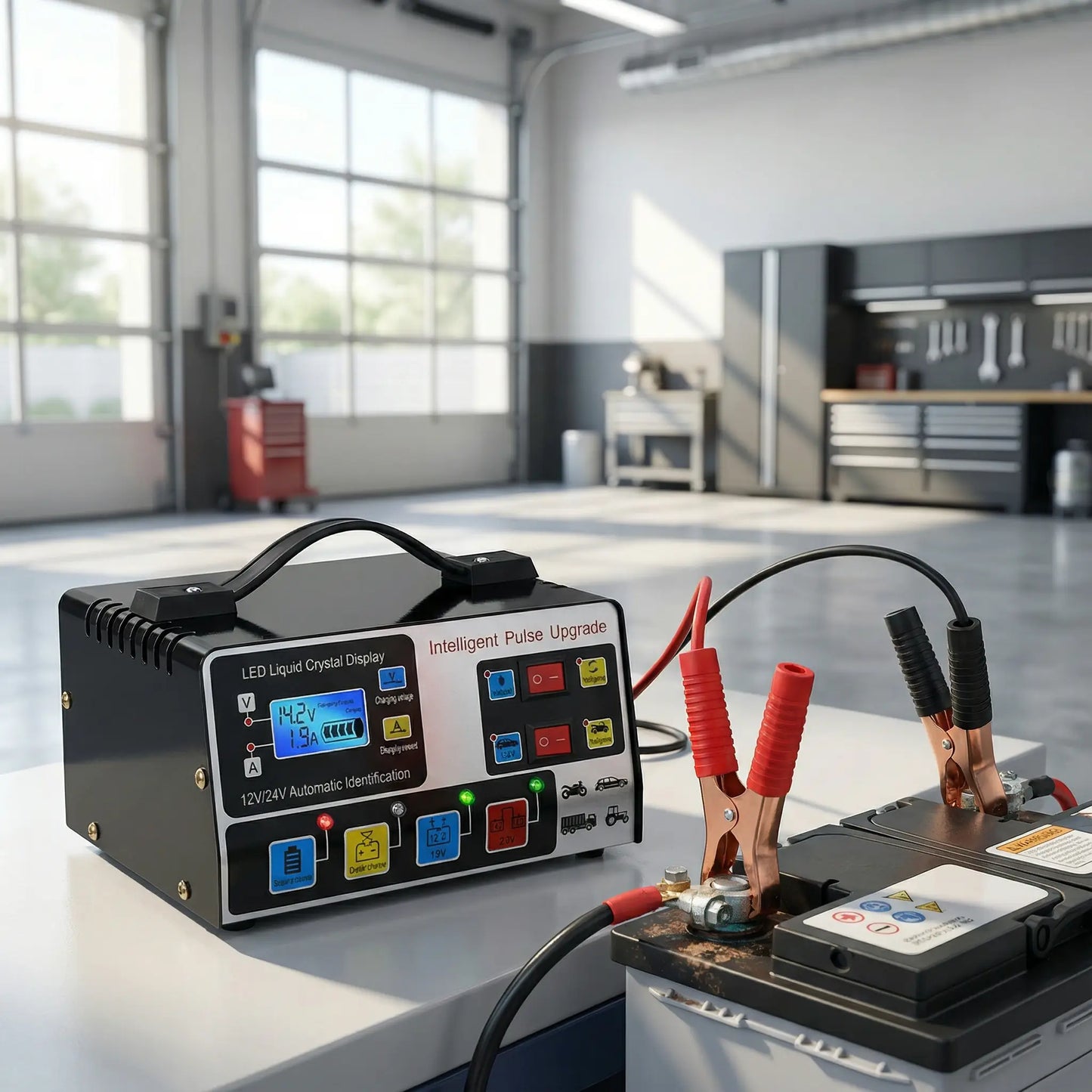 Chargeur de batterie voiture | charge rapide