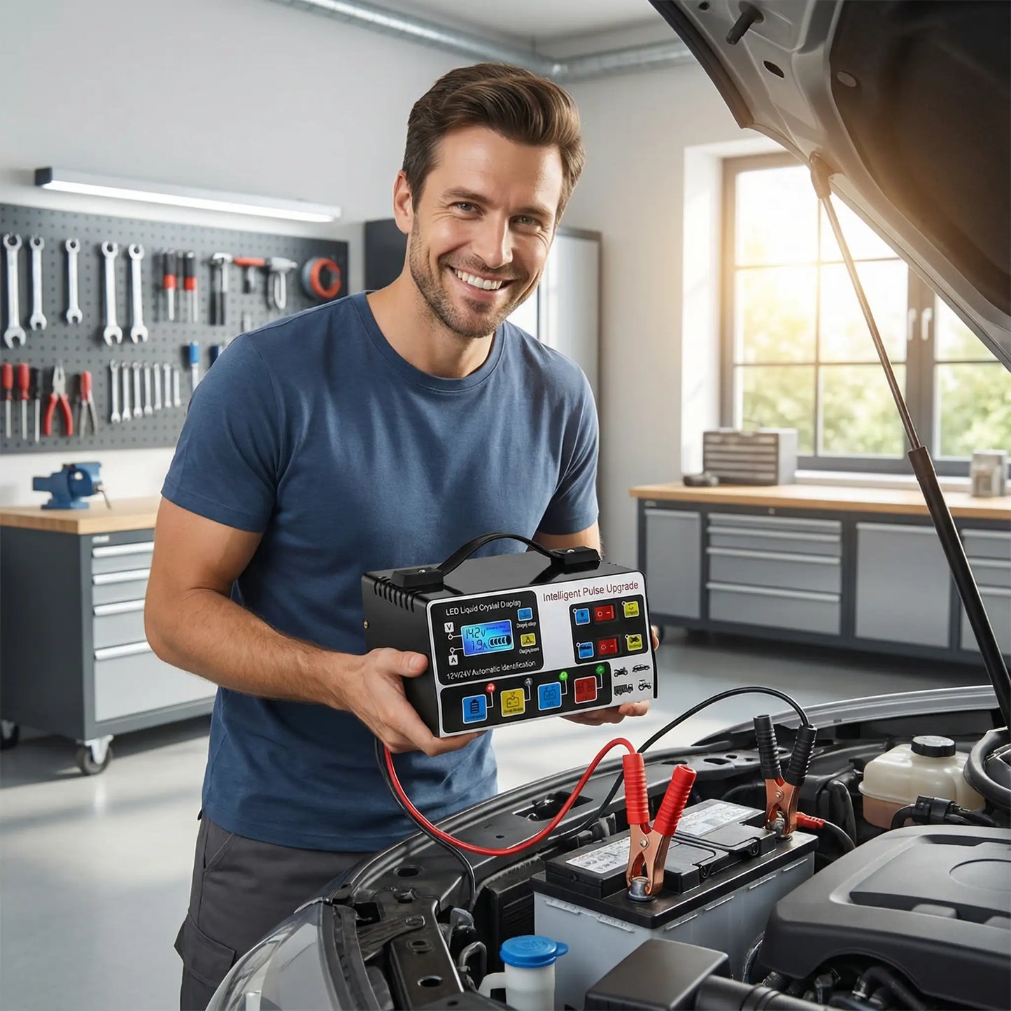 Chargeur de batterie voiture | charge rapide