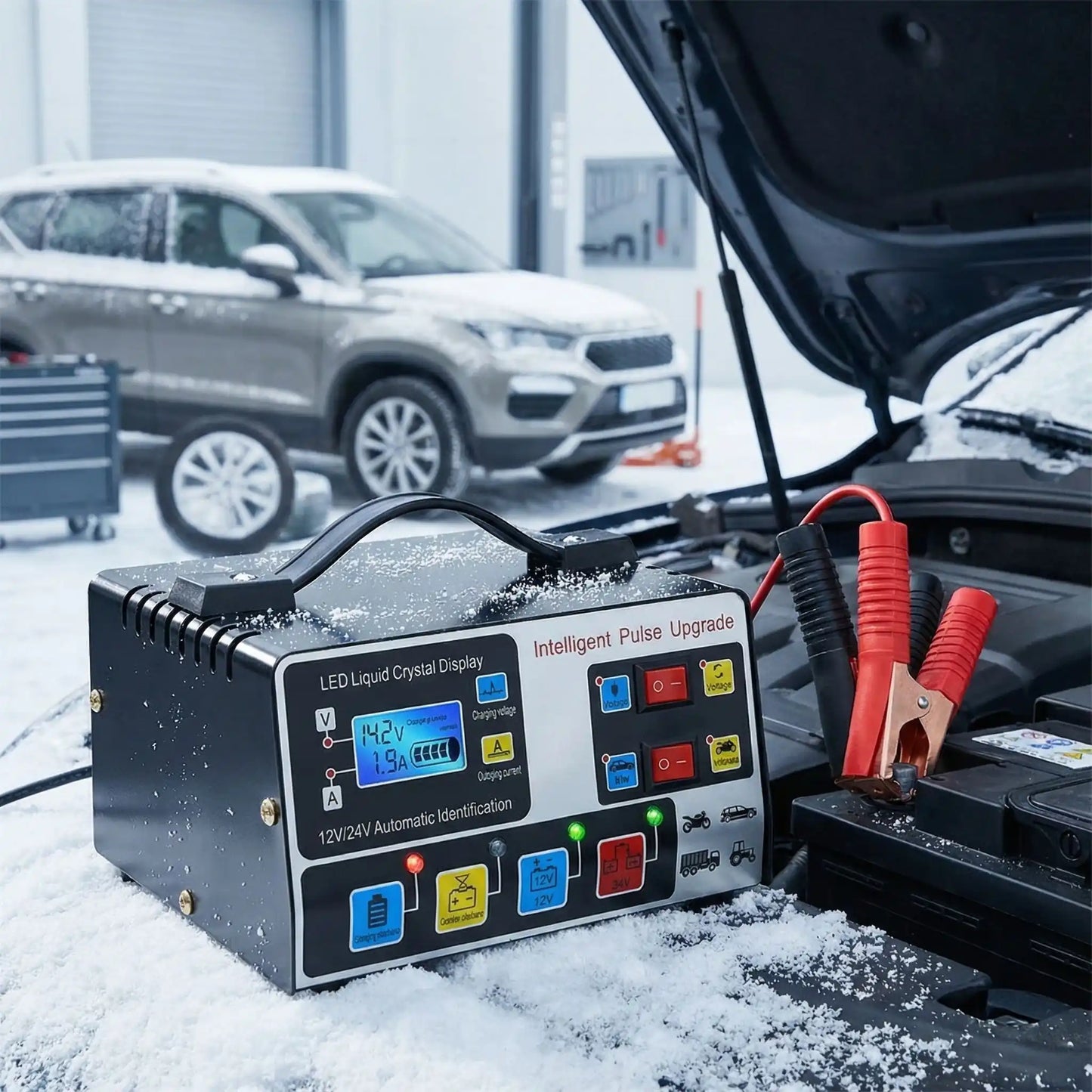 Chargeur de batterie voiture | charge rapide