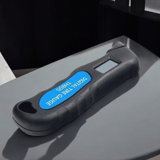 Manomètre pression pneu digital TG105 noir vue de face