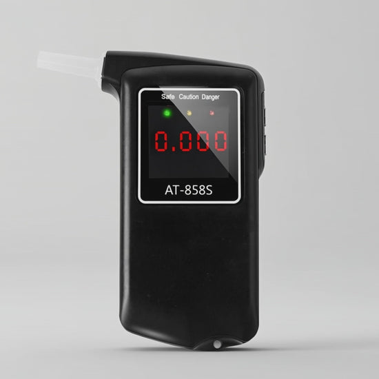 Éthylomètre numérique professionnel AT-858S – démonstration alcootest digital résultats en 5 secondes
