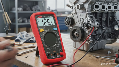 Multimètre auto professionnel UNI-T UT33 – Diagnostic électrique voiture, mesure tension, courant et résistance